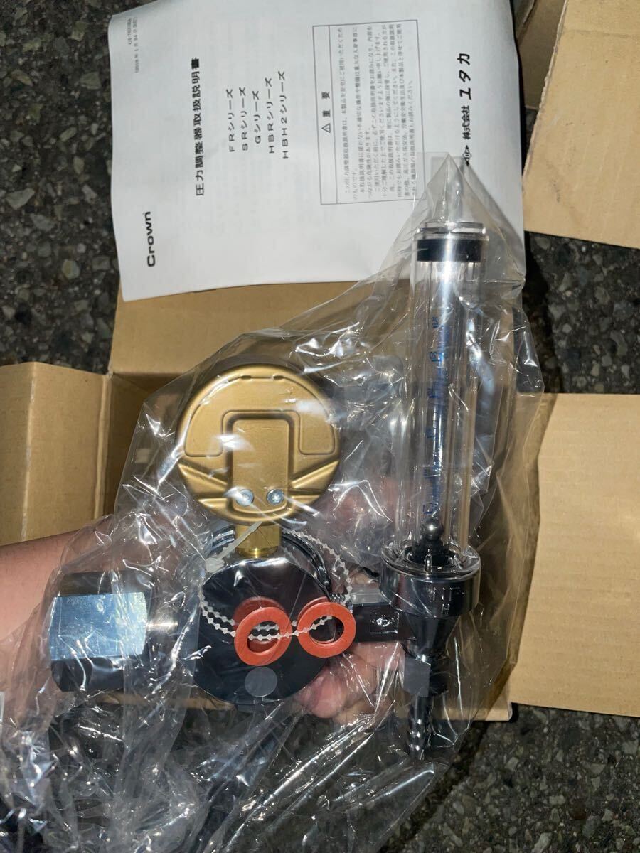 【新品】Crown 流量計付調整器 TIG溶接機用 Ar(アルゴンガス) FR-I _3
