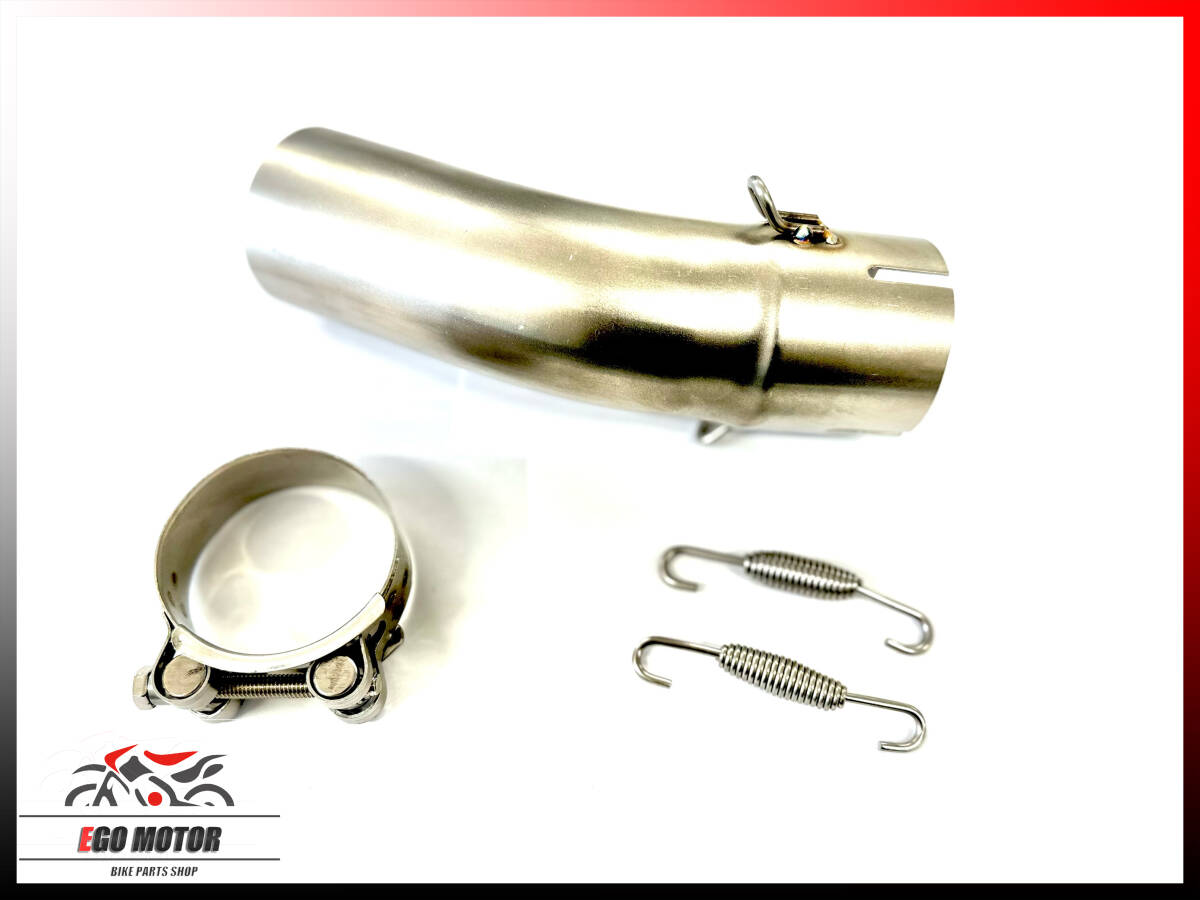a348 スリップオンマフラー 中間アダプター 表面加工済 Kawasaki 2024y