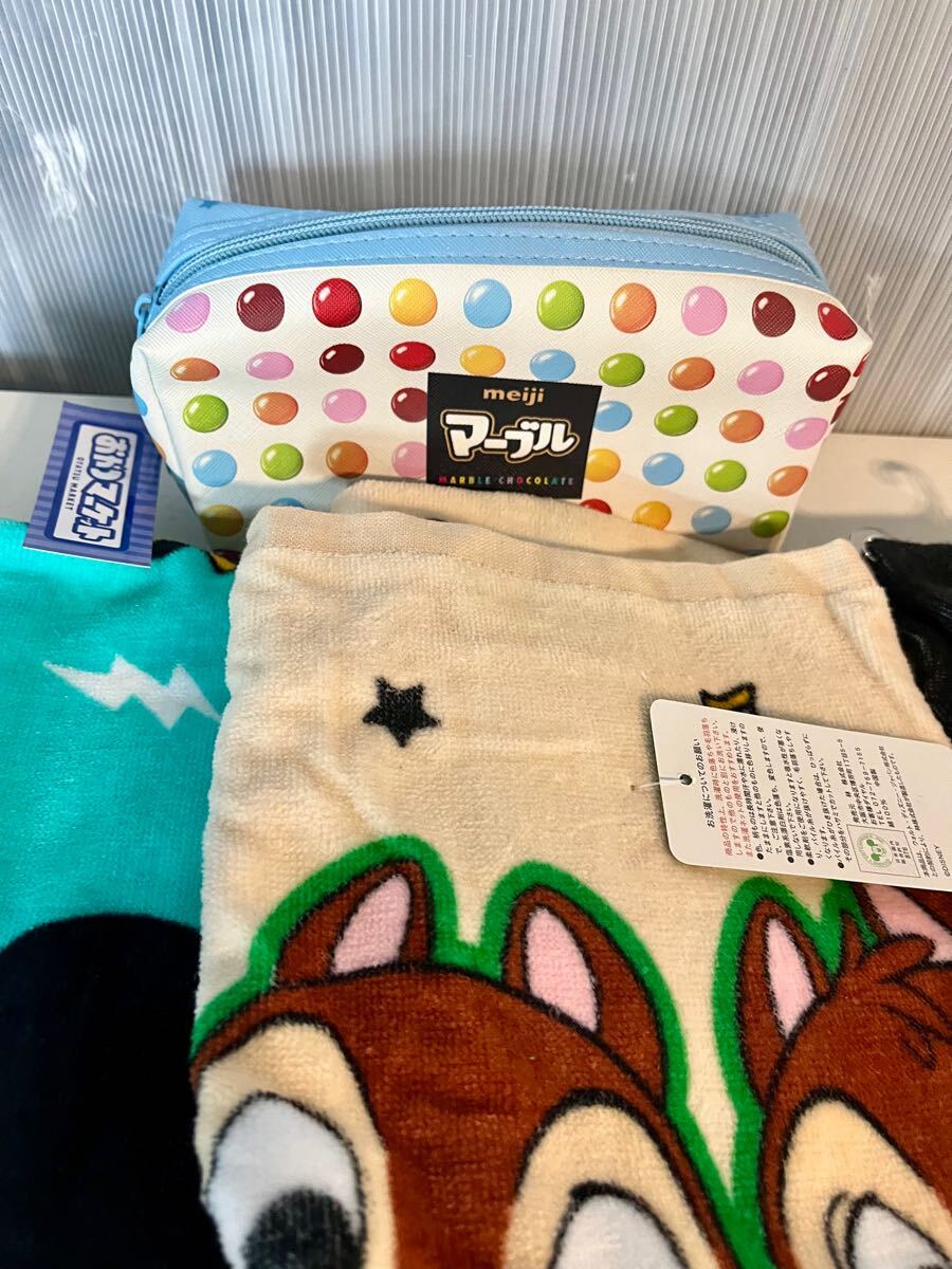 キャラクターグッズ ディズニー マーブルチョコ サンリオ ハローキティ タオル お箸セット TOMMY ハンカチ E0235_3