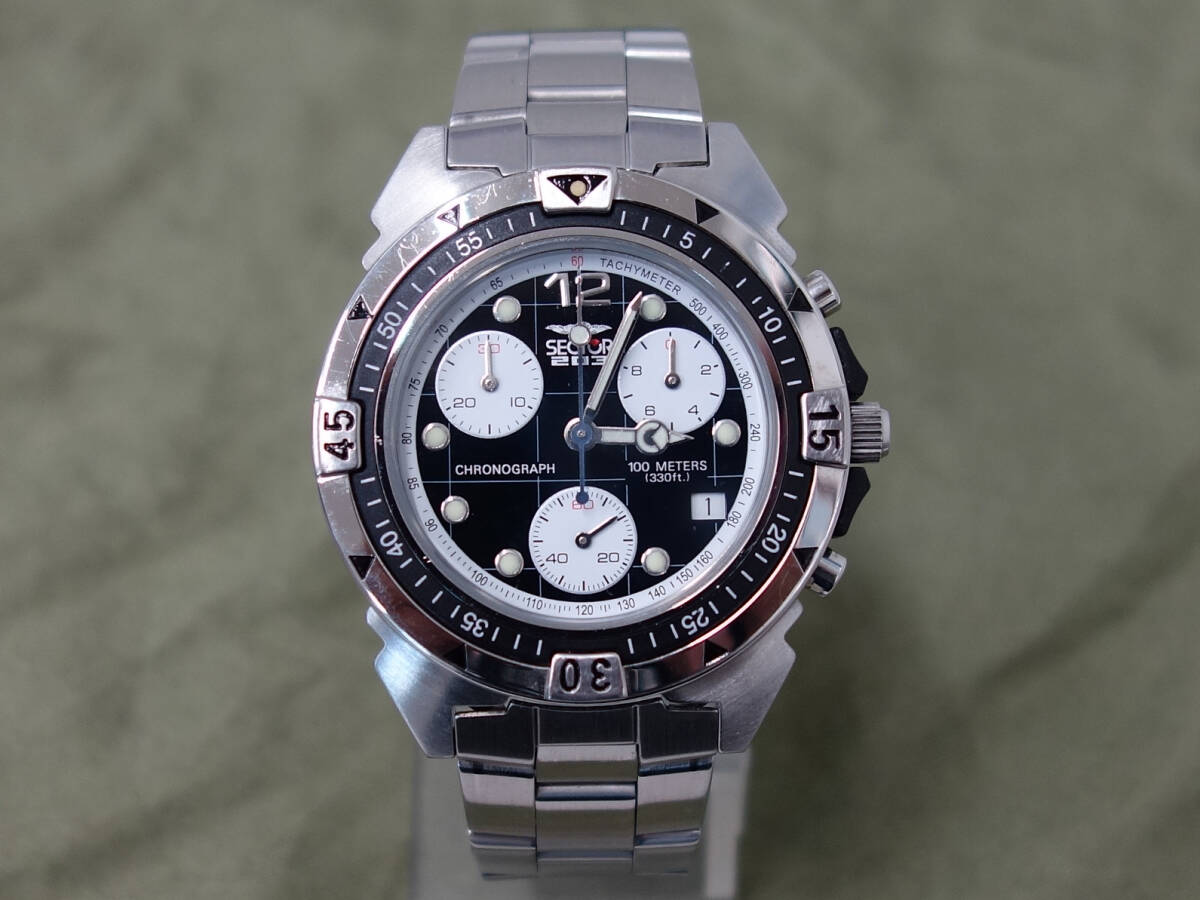 SECTER 203 クロノグラフ　クオーツ　中古良品_1
