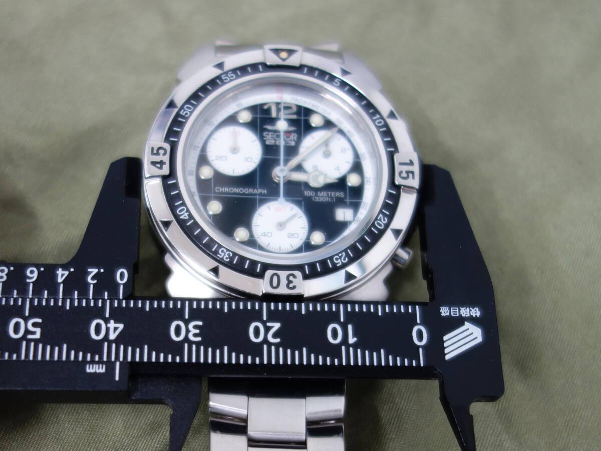 SECTER 203 クロノグラフ　クオーツ　中古良品_6