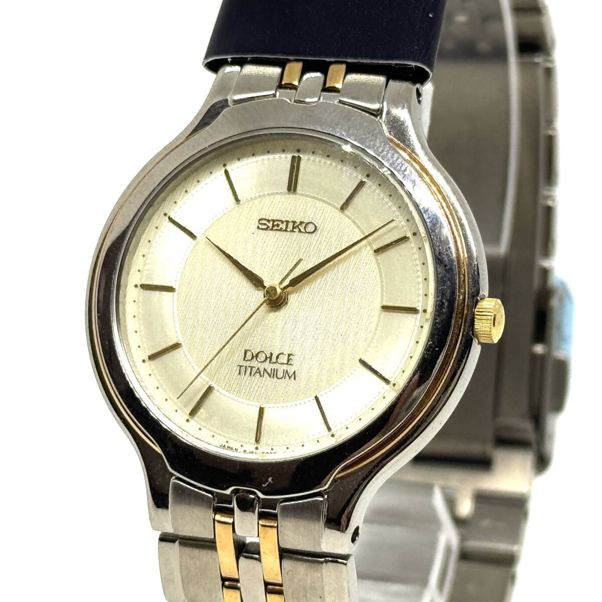 SEIKO セイコー 8J41-6120 Dolce ドルチェ チタン クォーツ メンズ