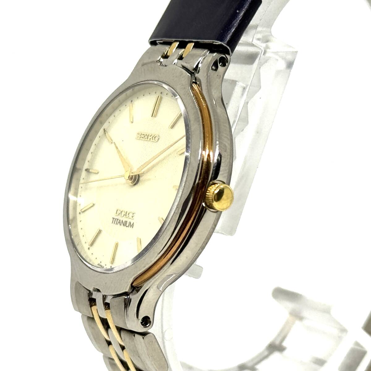 SEIKO セイコー 8J41-6120 Dolce ドルチェ チタン クォーツ メンズ