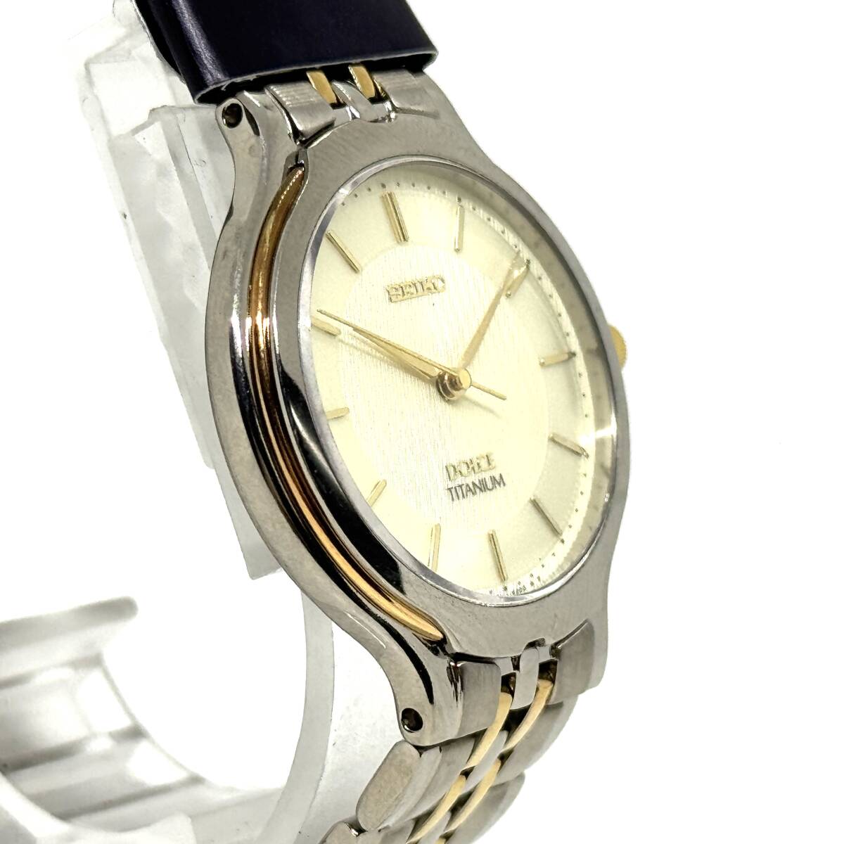 SEIKO セイコー 8J41-6120 Dolce ドルチェ チタン クォーツ メンズ