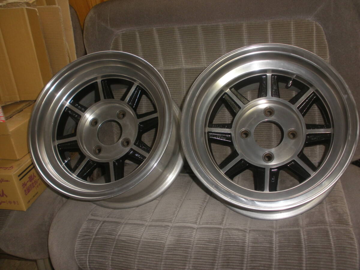 旧車 当時物 深リム HAYASHI RACING STREET WL ハヤシレーシング 