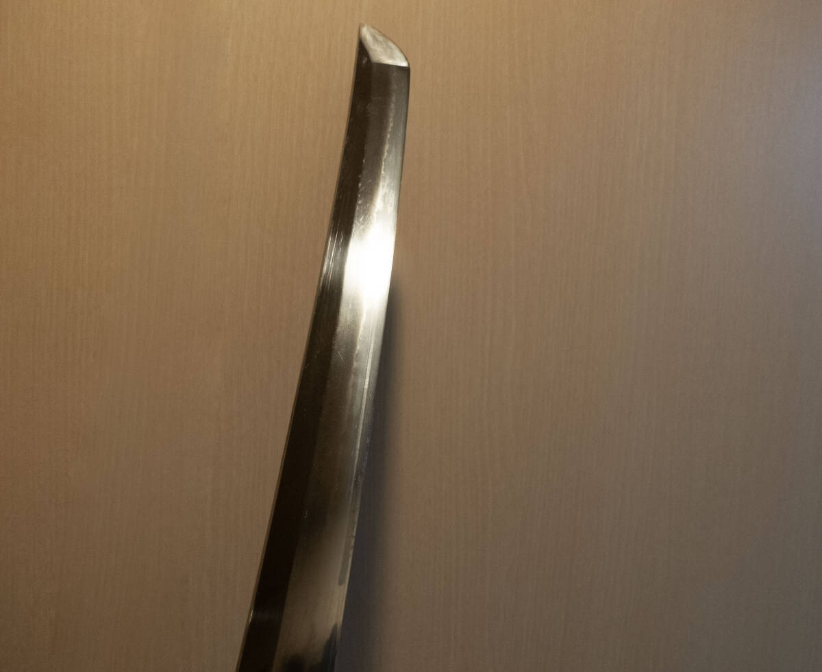 極美品.高級将校所持品.旧日本海軍太刀型軍刀.濃州住宗忠鍛之.鮫研出鞘.八枚切羽.拵刀剣刀装具_5