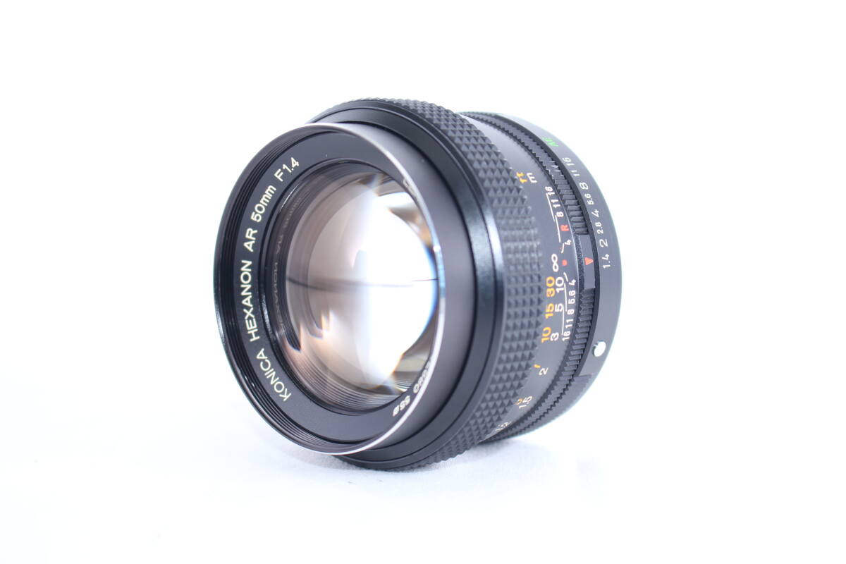 KONICA コニカ HEXANON AR 50mm F1.4 ARマウント KONICA HEXANON AR 50mm F1.4 | GANREF