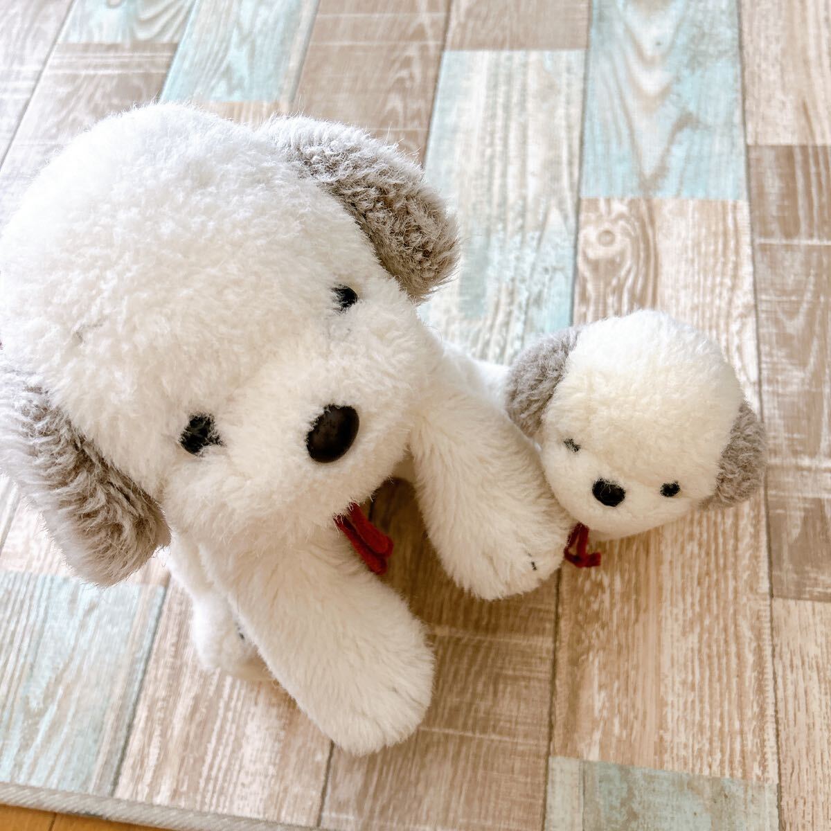 うめ吉 特大 ぬいぐるみ オリエンタルトー イ 昭和レトロ レア品 中古品 うめ吉ぬいぐるみ2匹セット ぬいぐるみ オリエンタルトーイ 昭和レトロ