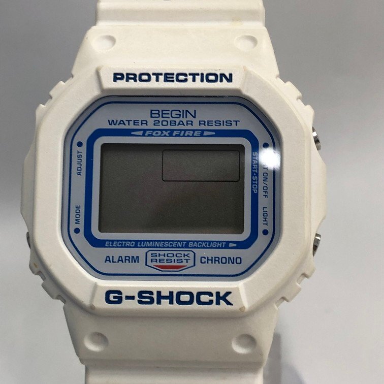 CASIO カシオ 腕時計 G-SHOCK BEGIN 20th 沖縄TIME 1545 DW-5600VT 箱付き 不動品【CKAGD026】_1