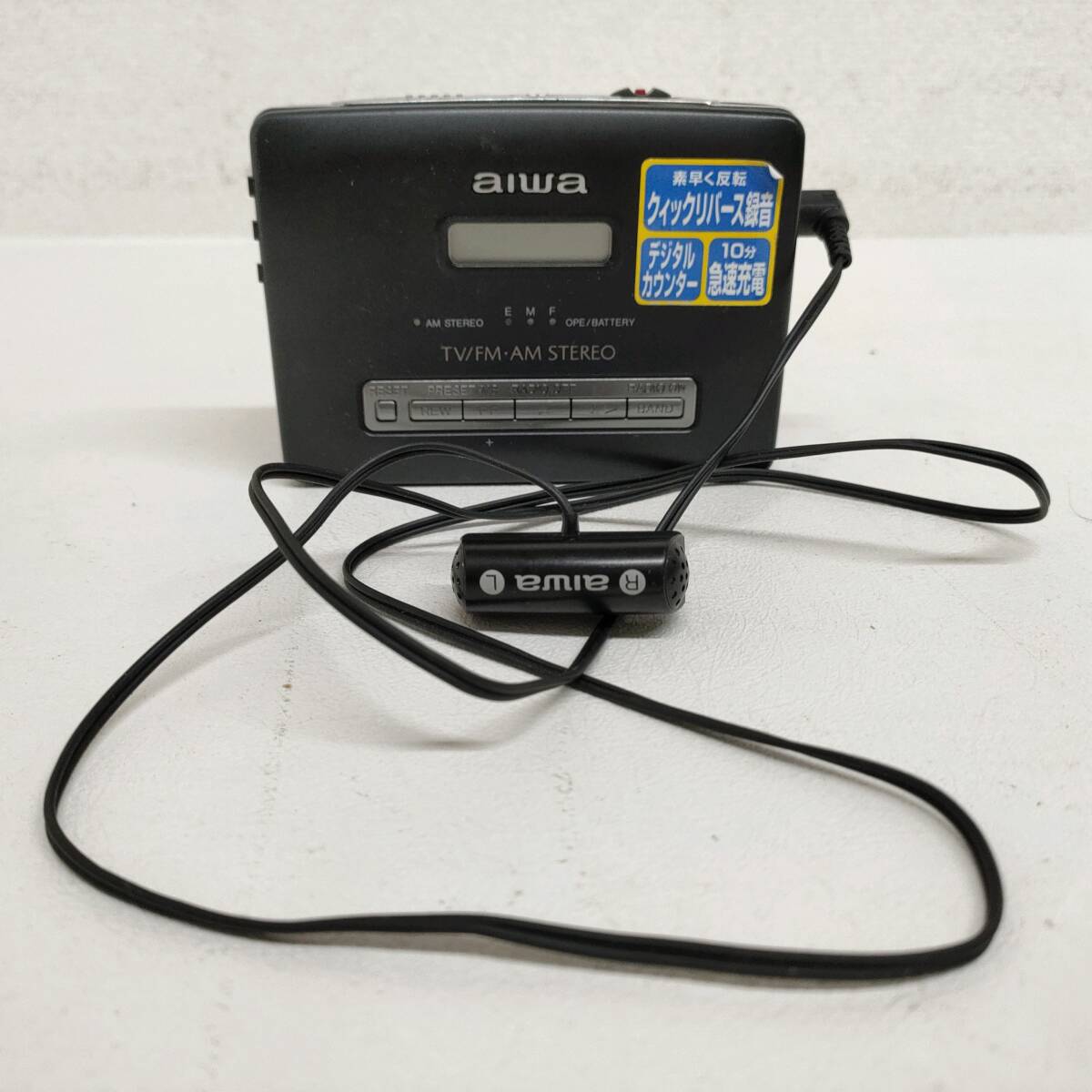  AIWA アイワ HS-JX950 カセットテーププレーヤー CASSETTE WALKMAN ジャンク(再生専用)｜売買されたオークション情報、yahooの商品情報をアーカイブ公開 - オークファン 再生専用
