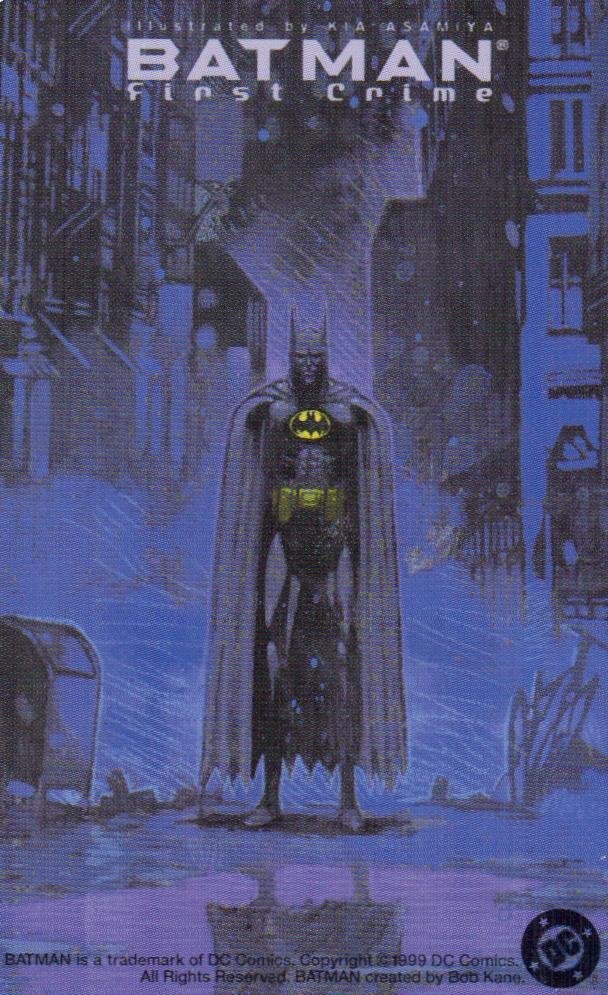 ☆バットマン/BATMAN First Crime 麻宮騎亜 DCコミックス☆テレカ50