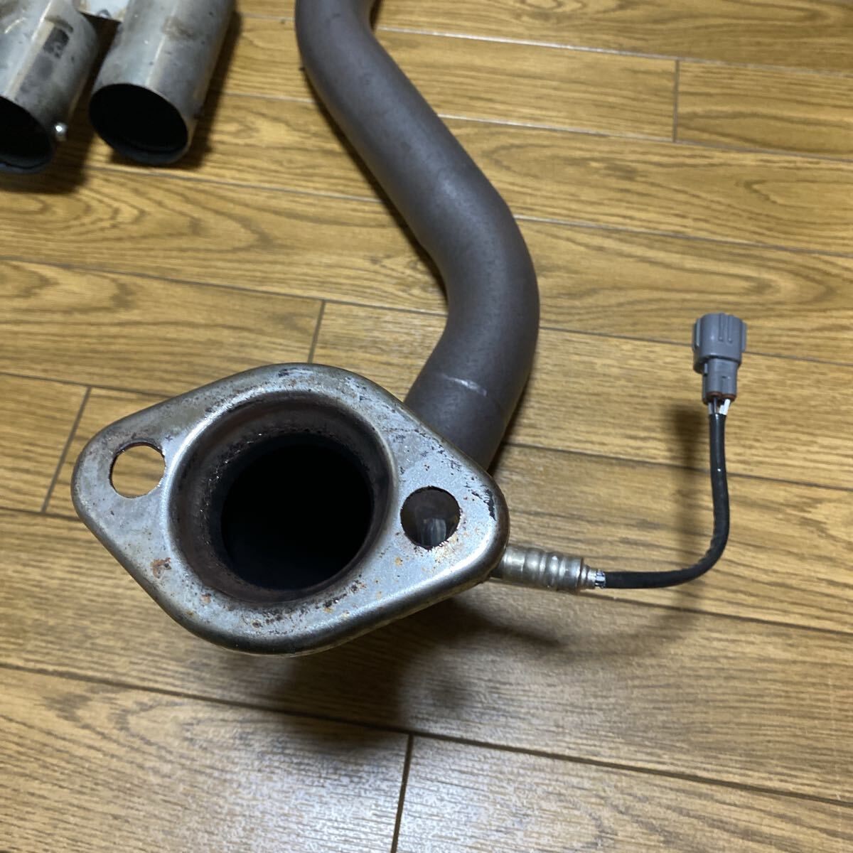 エッセ L235 サムライパワー サイド出し ダイハツ ESSE マフラー 社外 