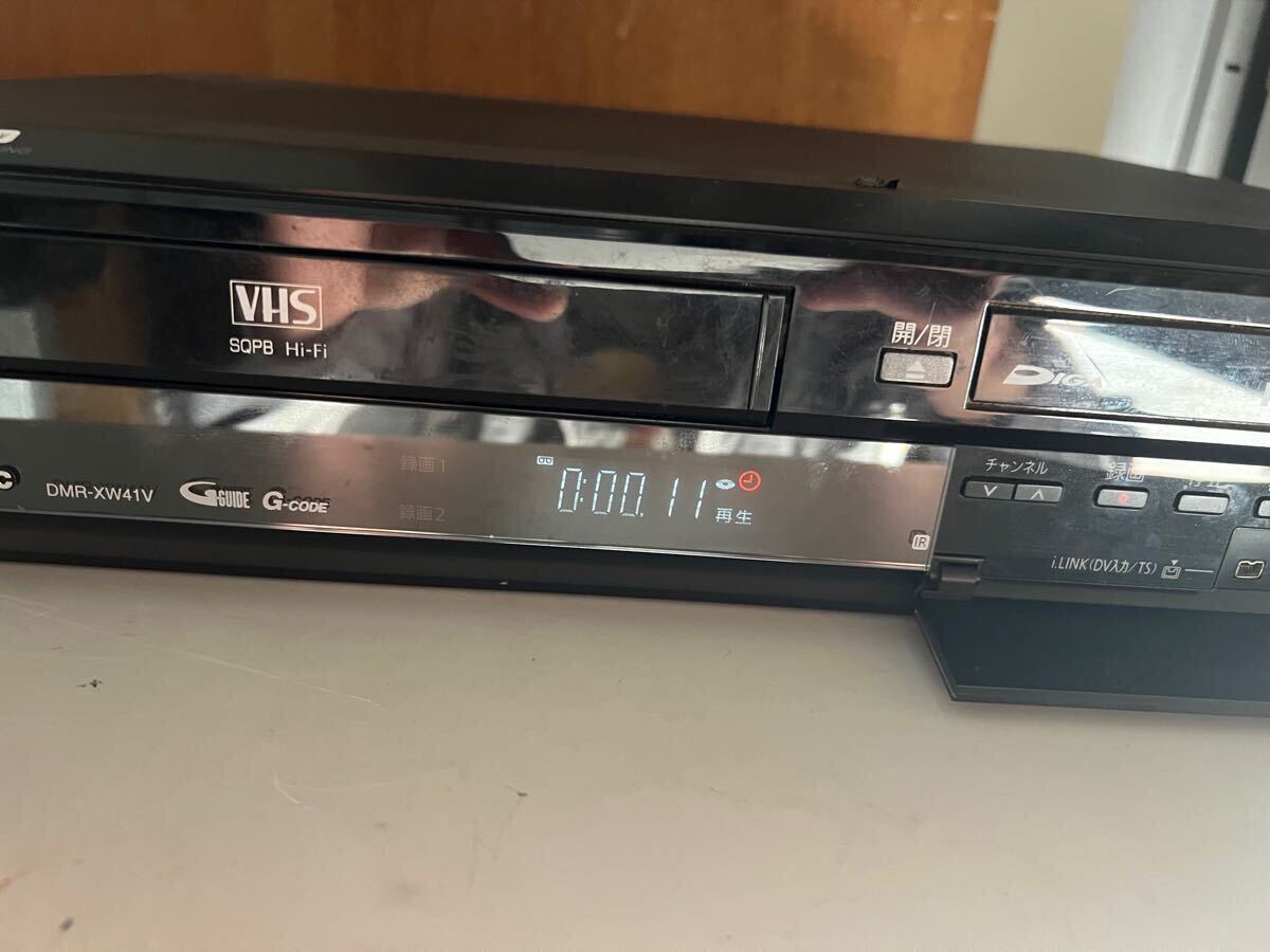 Panasonic DIGA VHS/HDD/DVDレコーダー DMR-XW41V リモコンなし(HDD