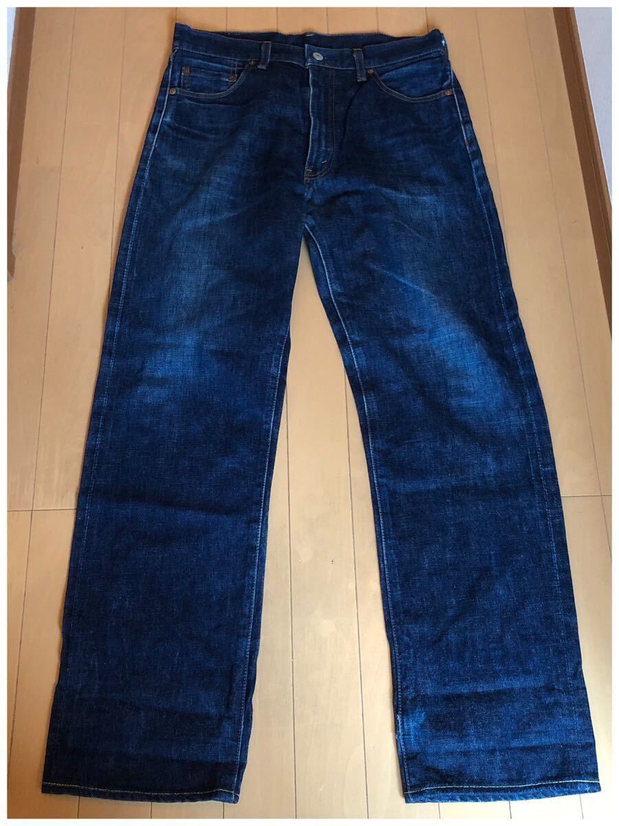即決★LEVIS 502-XX★メンズW31 リーバイス502XX ビンテージ復刻 ジーンズ BIGE 赤耳 ヴィンテージ復刻 日本製 デニム ひげ 検索:501XX