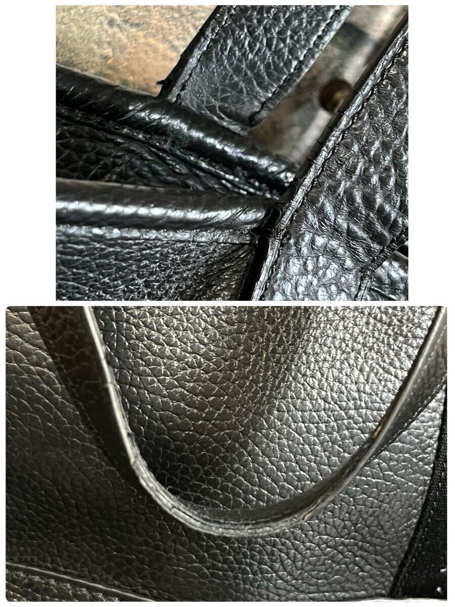 状態良!! A4可 COACH コーチ ビジネス トートバッグ メンズ レザー