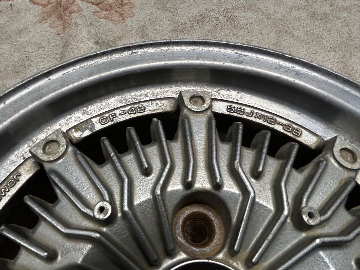 ホンダ 無限 MUGEN CF-48 CF48 13インチ5.5J+38 PCD100 1本 ホンダビートPP1 CF-48 無限 希少 ムゲン A3484 のパーツレビュー