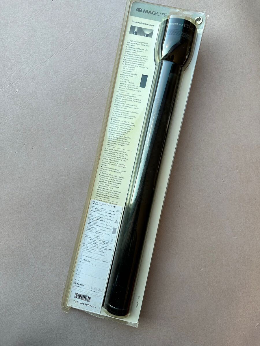 新品　マグライト　5d 懐中電灯　アメリカ製　トンファー　サバゲー　キャンプ　警棒　警察　警備員　護身　懐中電灯　_5