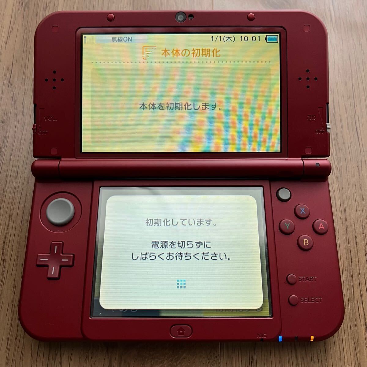 Nintendo 任天堂 New 3DS 3DSLL LL RED-001 ニンテンドー3DS レッド