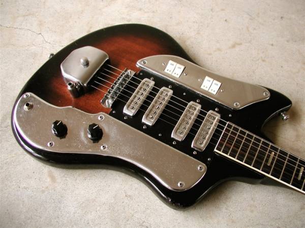 ハウンドドッグテイラー！Kawai S-180(ビザール Guyatone teisco(本体 