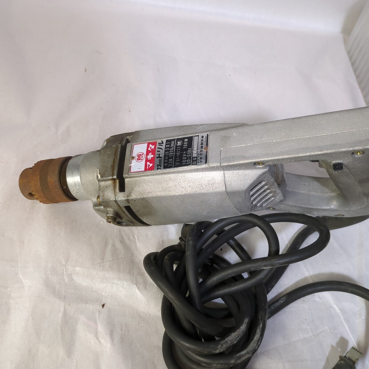 1/10マキタ 13㎜ドリル 6301 電動工具 動作 _1