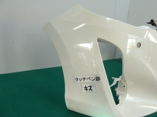 アクア DAA-NHP10 フロントバンパー - 中期　センサー穴x2　082　364471 アクア NHP10 フロントバンパー 青 スポイラー・フォグ付き フロントバンパーの人気アイテム