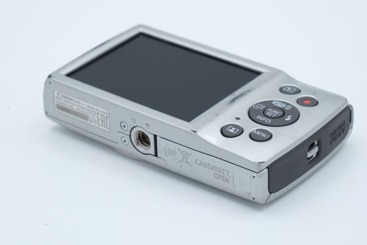 0 シルバー キャノン 箱付き 超美品Canon ixy200 ☆実用美品☆ CANON