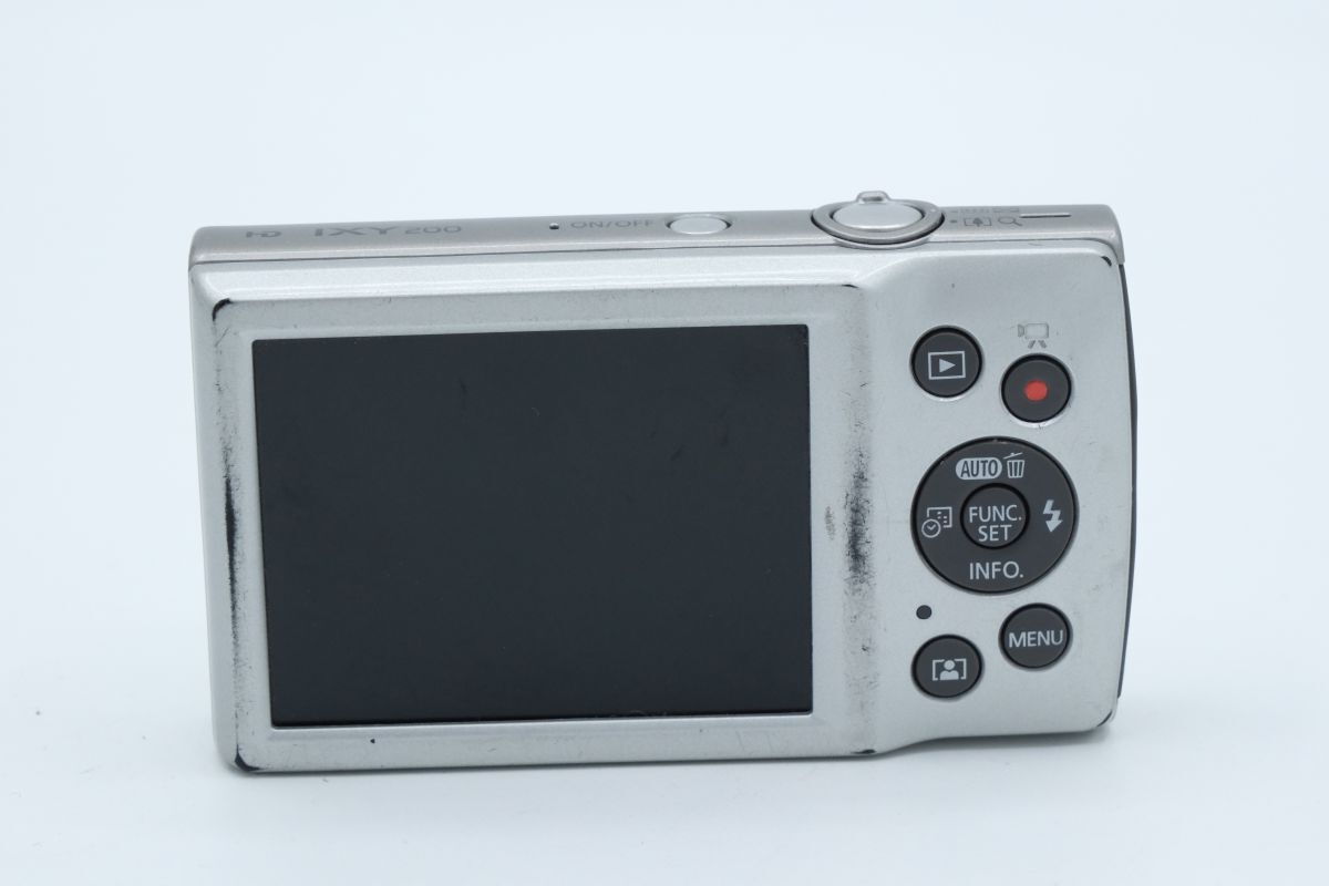 0 シルバー キャノン 箱付き 超美品Canon ixy200 ☆実用美品☆ CANON
