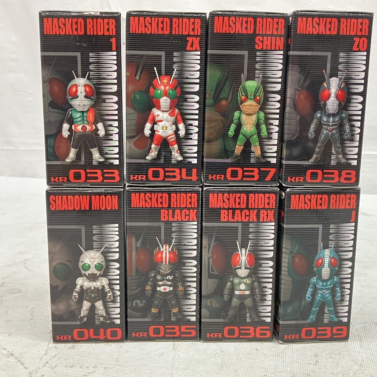 値下げ可。仮面ライダーコレクタブル コンプ144体セット売り バンプレスト 仮面ライダーシリーズ ワールドコレクタブル フィギュア