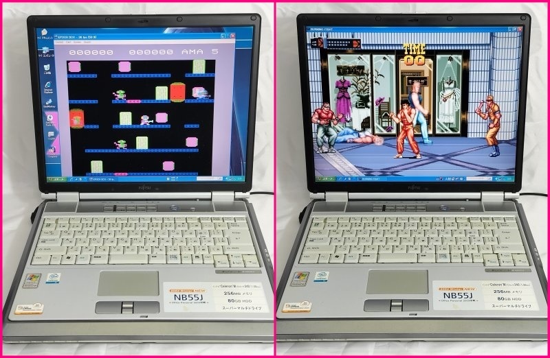 ☆レトロゲーム向け☆Windows98SE+XP+7☆マルチブート☆PC98+FM TOWNS+