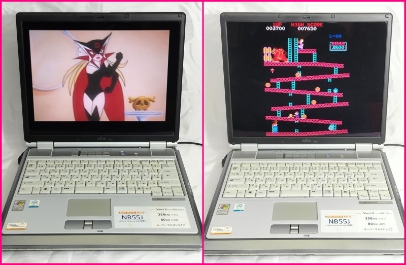 ☆レトロゲーム向け☆Windows98SE+XP+7☆マルチブート☆PC98+FM TOWNS+