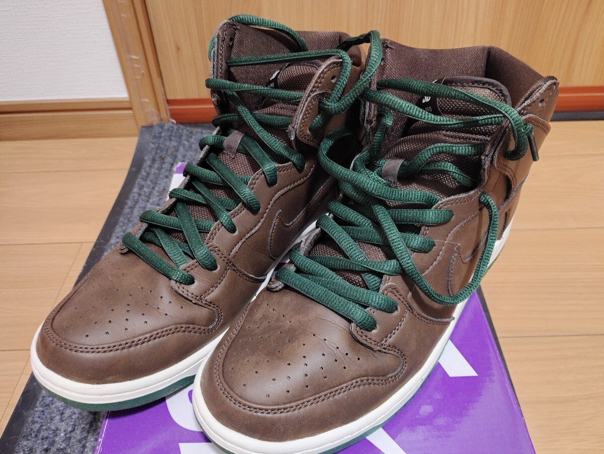 NIKE SB DUNK HIGH PRO 28cm - Nike SB Dunk High Pro ISO Orange 