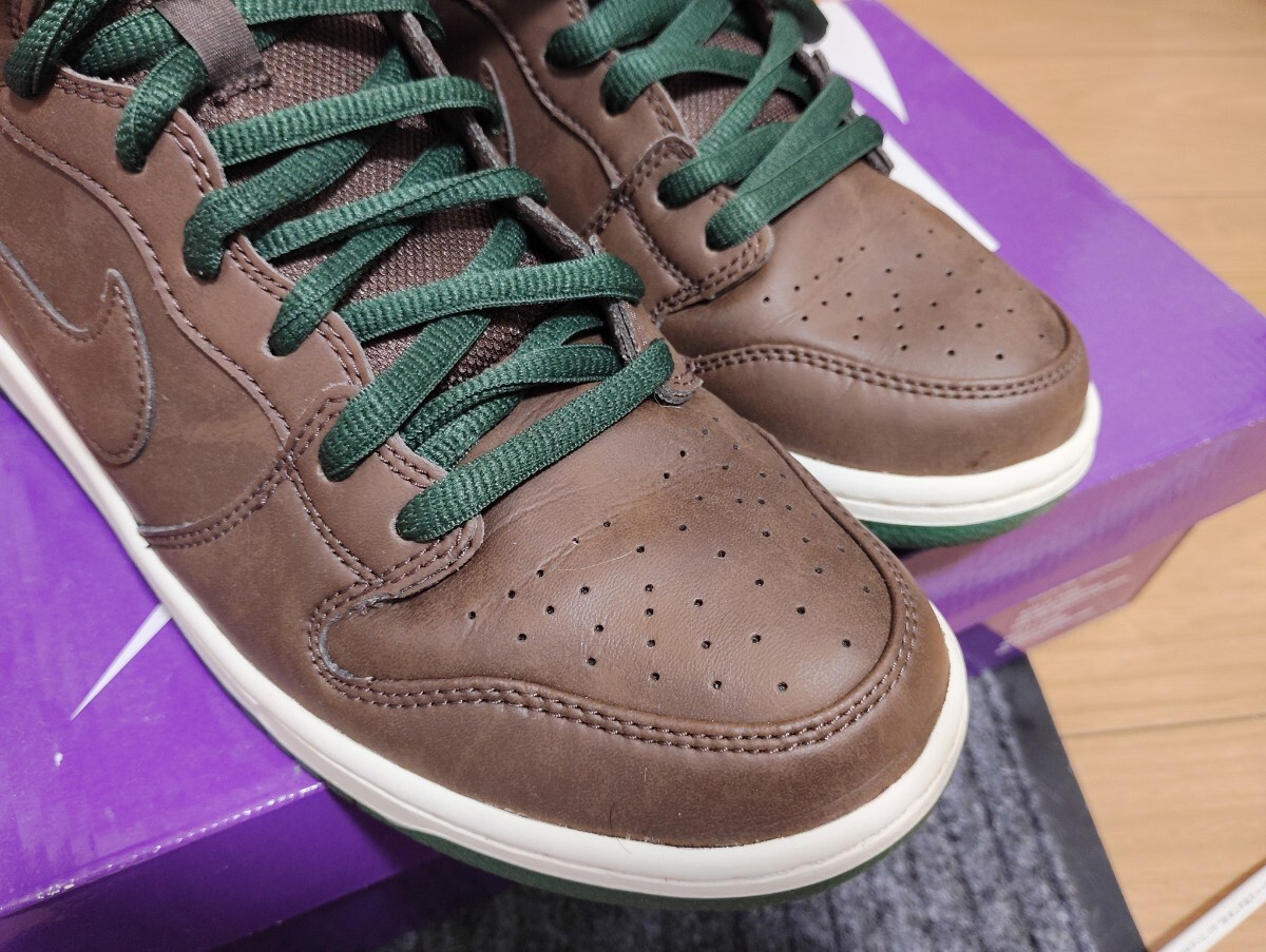 NIKE SB DUNK HIGH PRO 28cm - Nike SB Dunk High Pro ISO Orange 