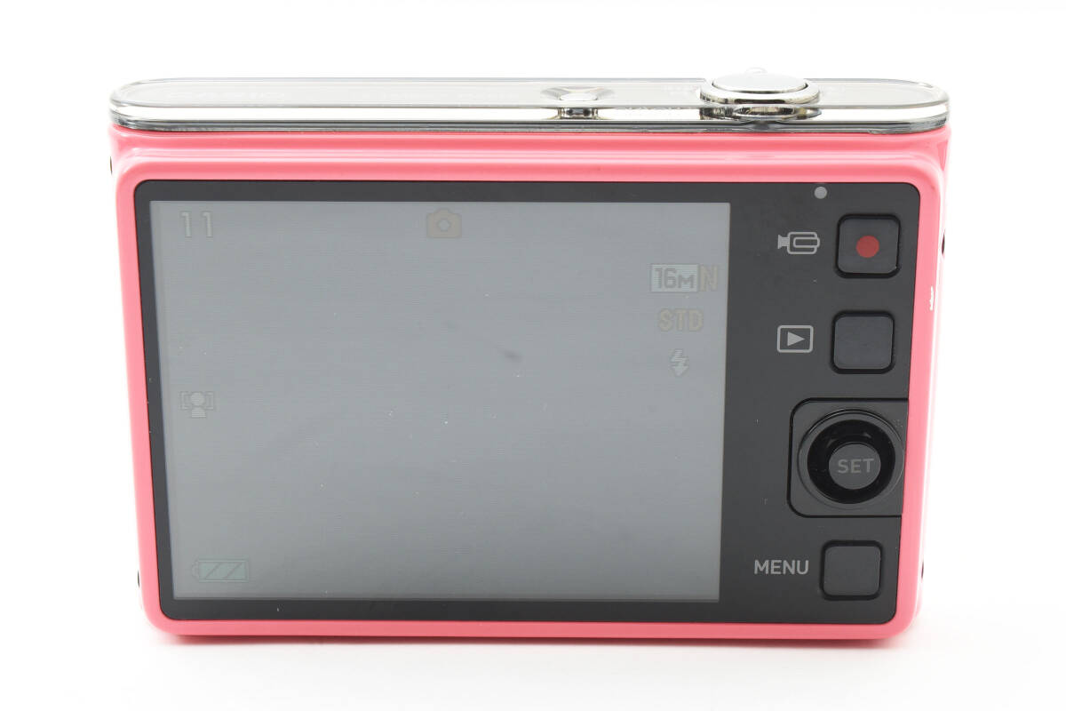 良品] CASIO EXLIM EX-JE10 カシオ ピンク デジタルカメラ #2306069A 