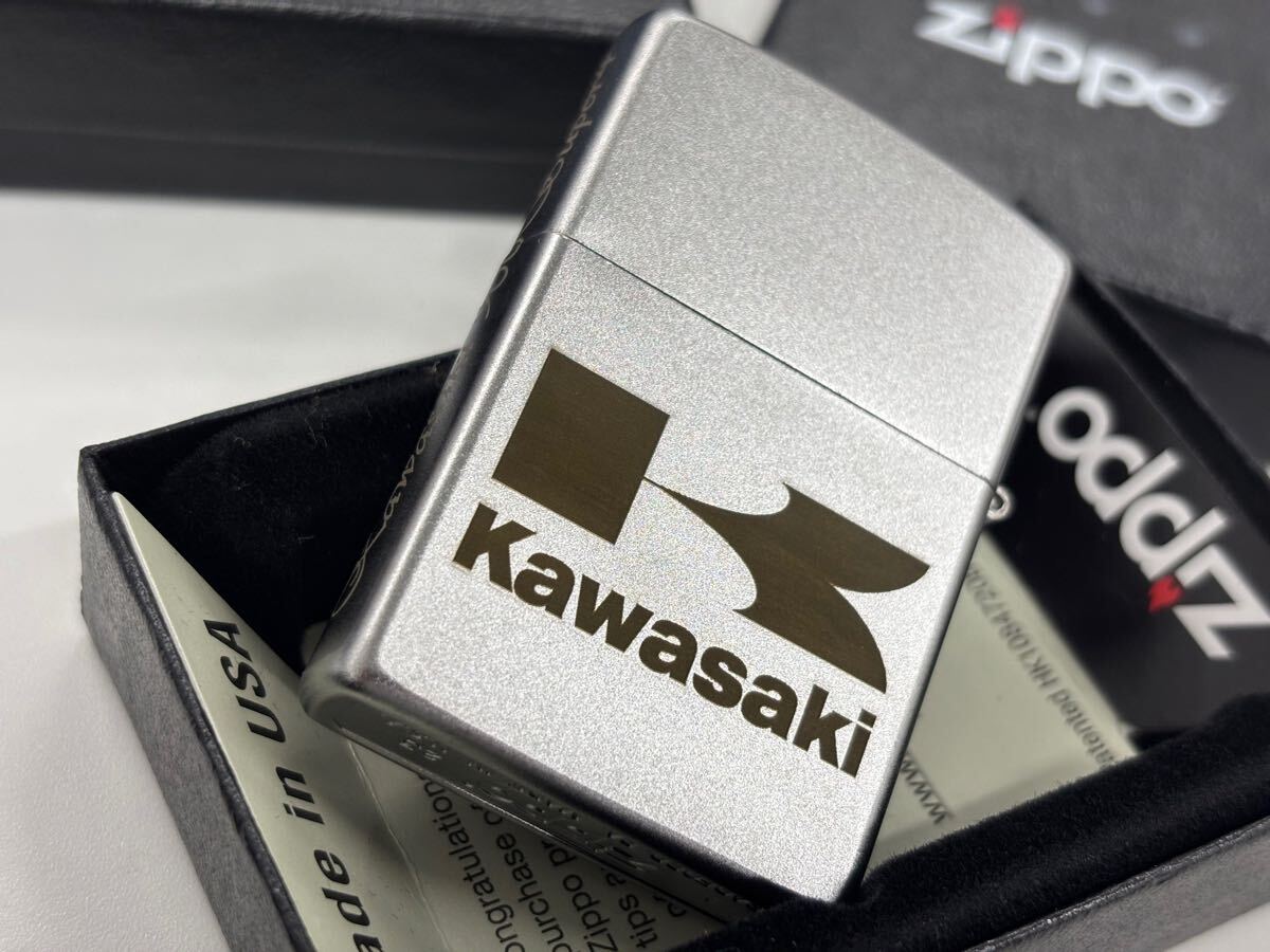 カワサキ Z1 3面加工 ジッポー ケース ZIPPO CASE オイルライター Zippo 喫煙具 Kawasaki z900 ライター_3