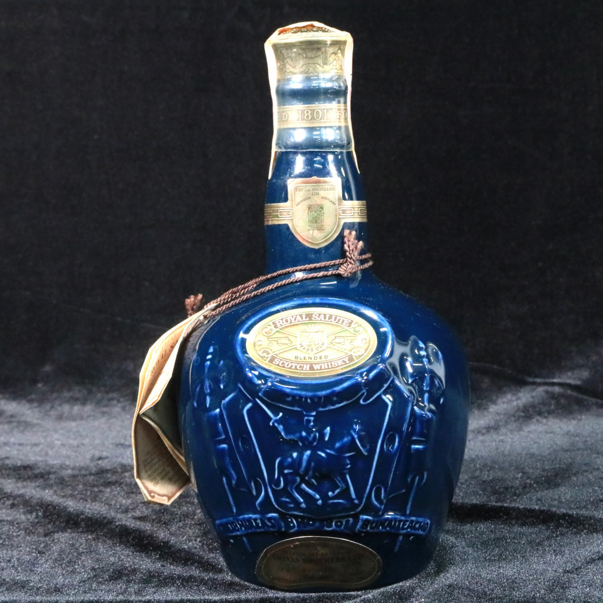 未開栓】ROYAL SALUTE ロイヤルサルート 21年 スコッチ ウイスキー 青