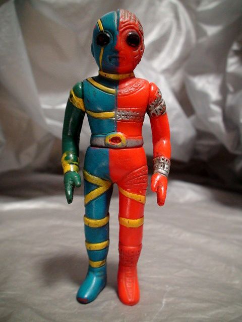 当時物 ソフビ 人造人間キカイダー タカトク 石森章太郎 特撮 141mm