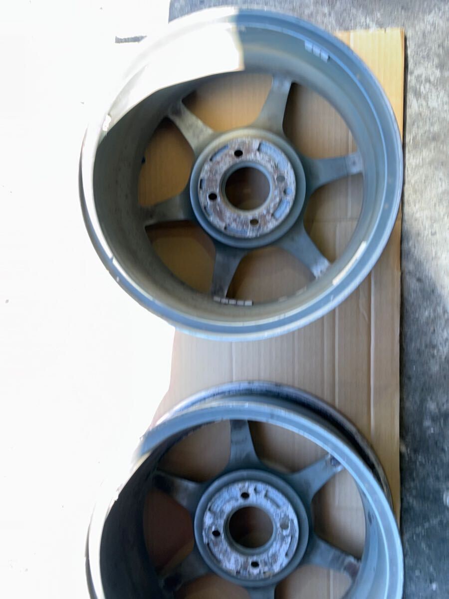 1円スタート！ 軽量ホイール P1レーシング 15インチ 7j +38 PCD100 4