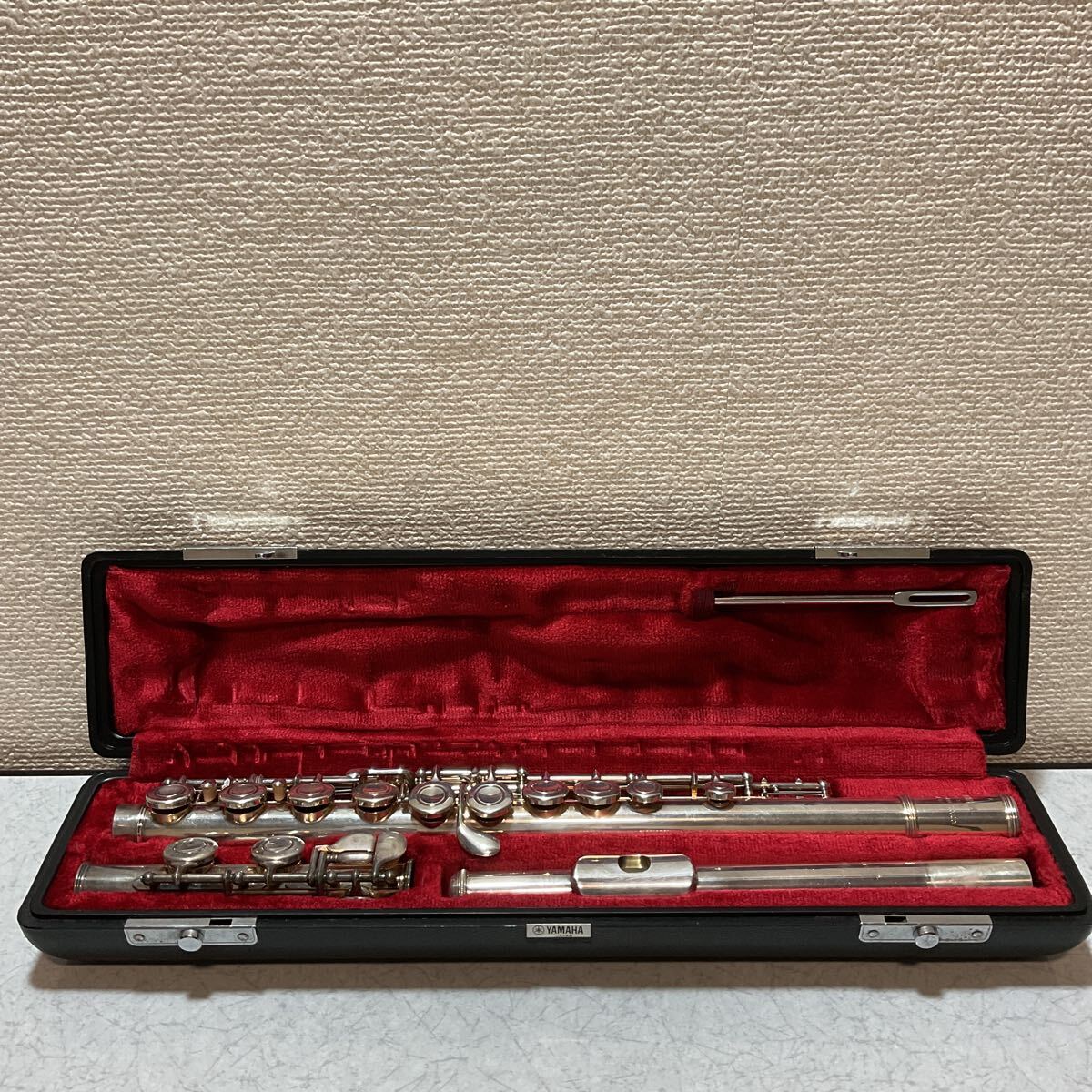 YAMAHA ヤマハ フルート YFL311 SILVER ハードケース付き 動作未確認