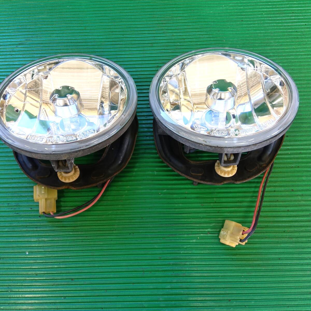 ★ダイハツ L700S ミラジーノ フォグランプ 左右セット KOITO 114-51693 美品★ ミラジーノ L700S L700 コイト114-51693 イエロー系（黄色）の中古車を探すならグーネット ガラスレンズ