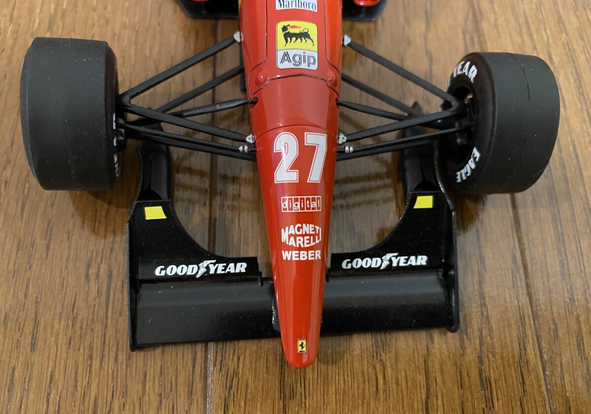 旧モデラーズ/フジミ 1/20 フェラーリF92AT 日本GP仕様 完成品