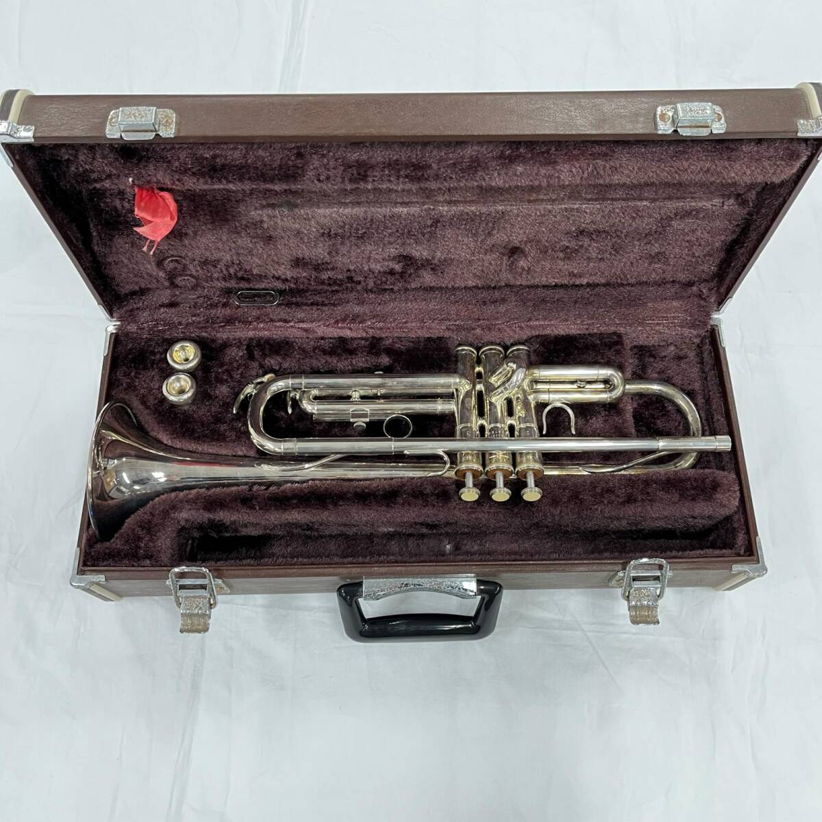 J879★ヤマハ YAMAHA トランペット 管楽器 ジャンク ハードケース付き YTR-3320S_1