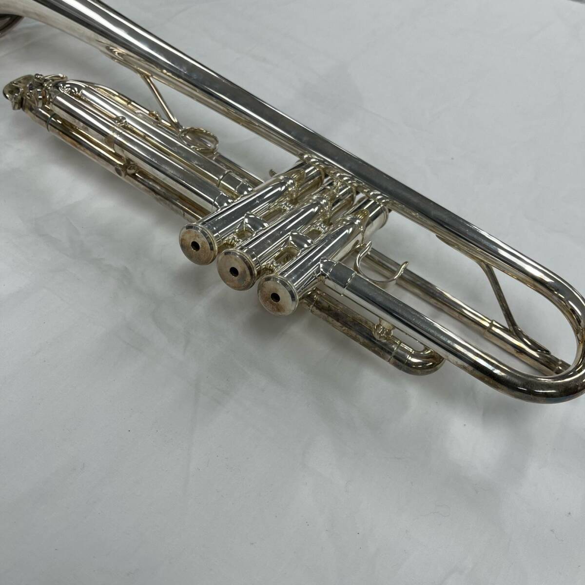 J879★ヤマハ YAMAHA トランペット 管楽器 ジャンク ハードケース付き YTR-3320S_8