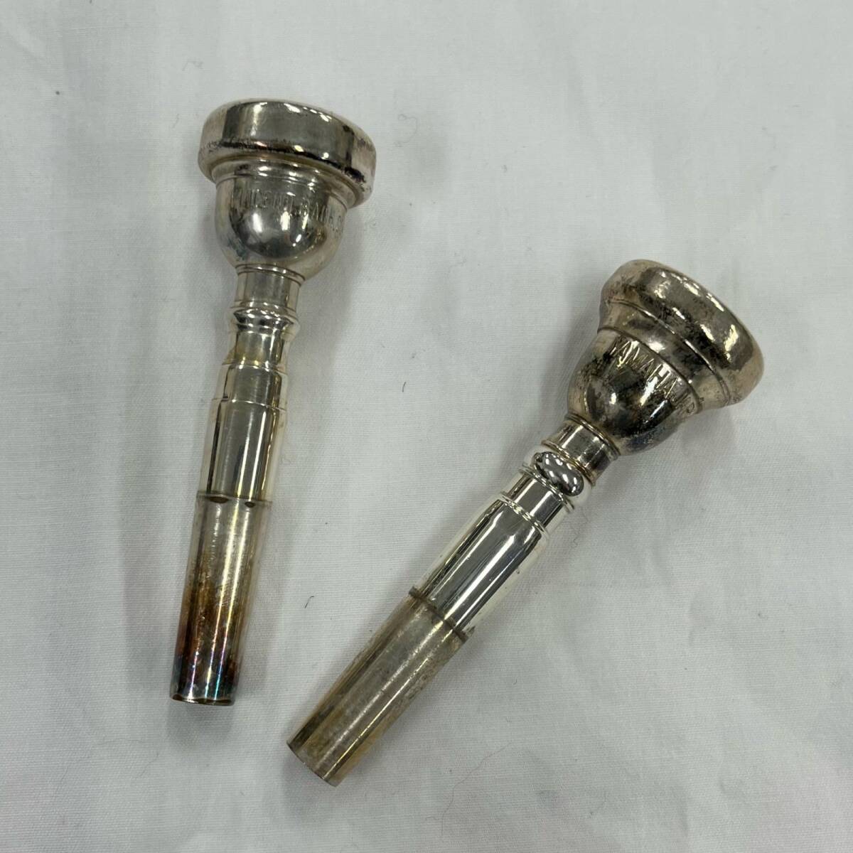 J879★ヤマハ YAMAHA トランペット 管楽器 ジャンク ハードケース付き YTR-3320S_9