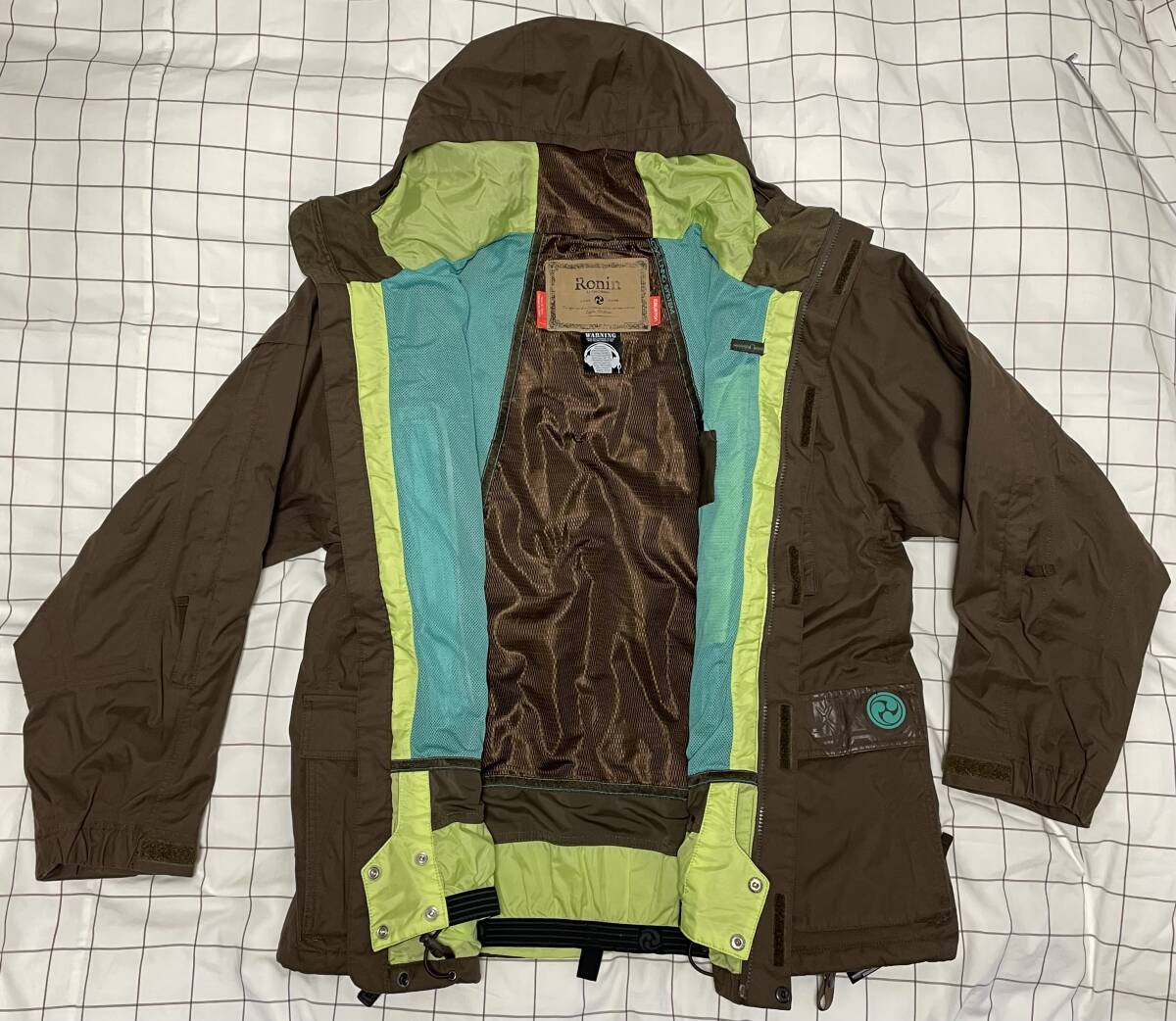 BURTON バートン スノーボード用ウエアー Mens L サイズ ブラウン Used_2