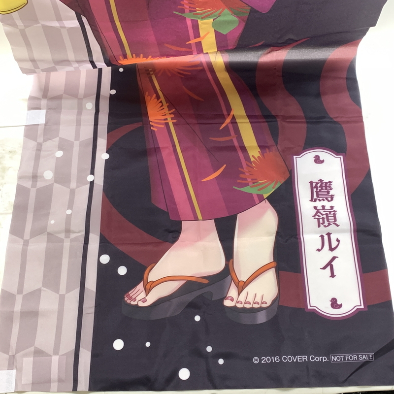 MIN【現状渡し品】Vtuber hololive ホロライブ 極楽湯 コラボ 鷹嶺ルイ