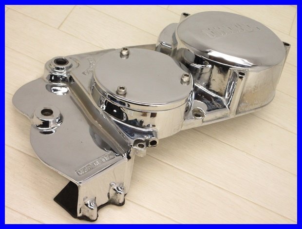 【最安値，正規品】 ！☆コ548 RZ250 4L3 エンジン左カバー ジェネレーターカバー スプロケットカバー クラッチレリーズ 80