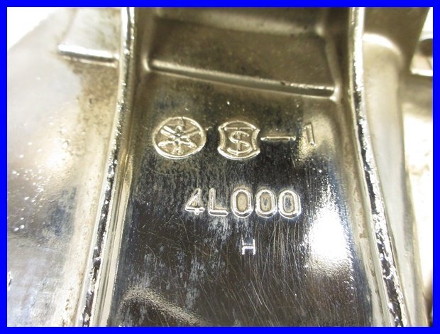 【最安値，正規品】 ！☆コ548 RZ250 4L3 エンジン左カバー ジェネレーターカバー スプロケットカバー クラッチレリーズ 80