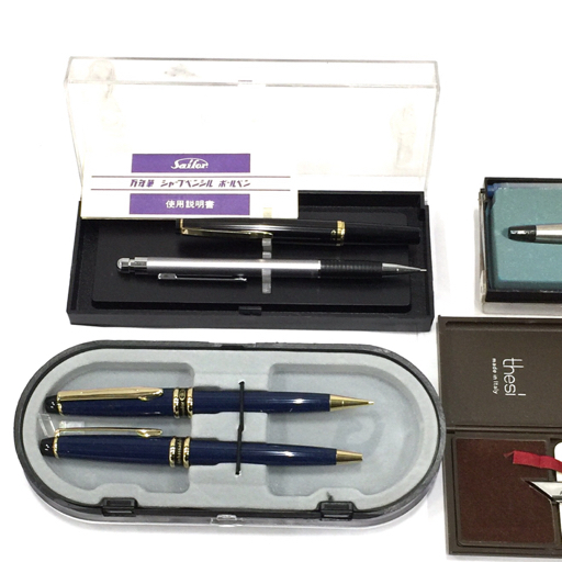 モンブラン ペン先刻印なし 万年筆 他 クロス プラチナ 等 ボールペン シャーペン 筆記用具 18点セット 現状品_2