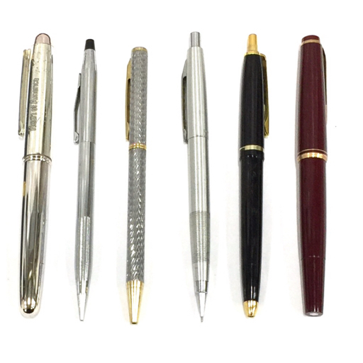 モンブラン ペン先刻印なし 万年筆 他 クロス プラチナ 等 ボールペン シャーペン 筆記用具 18点セット 現状品_5