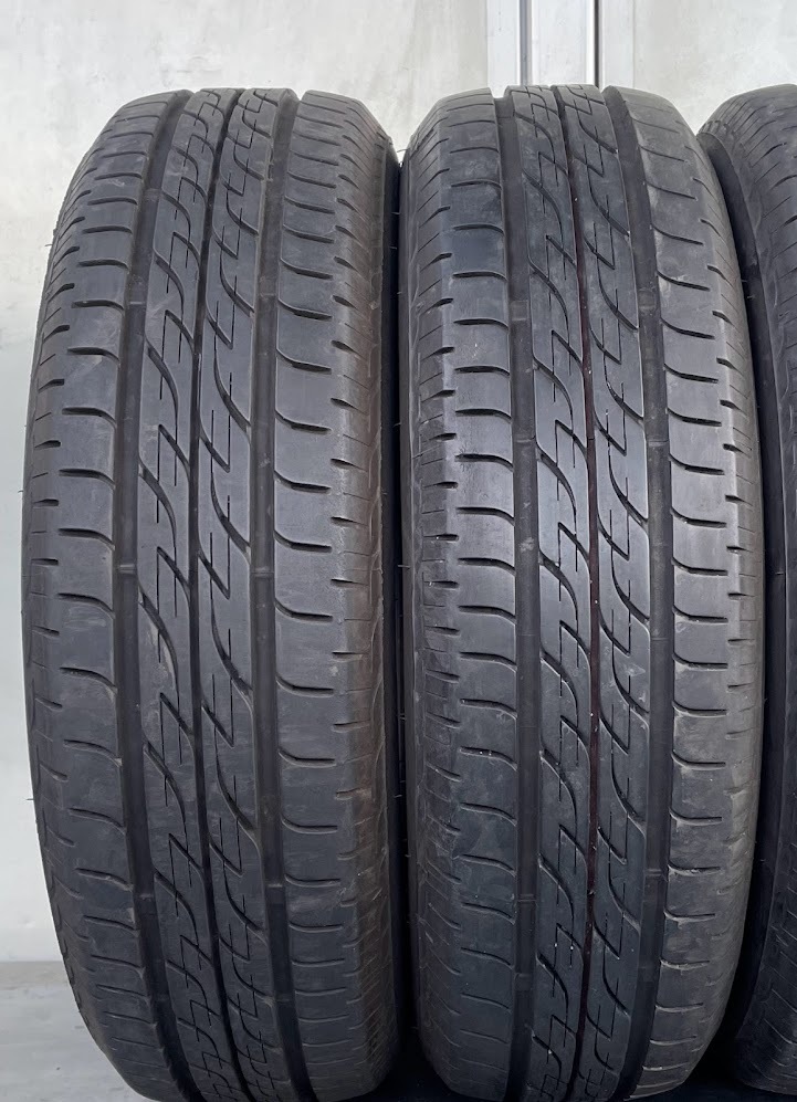24122312 【送料無料】 BRIDGESTONE NEXTRY 155/65R14 75S 21年製 4本